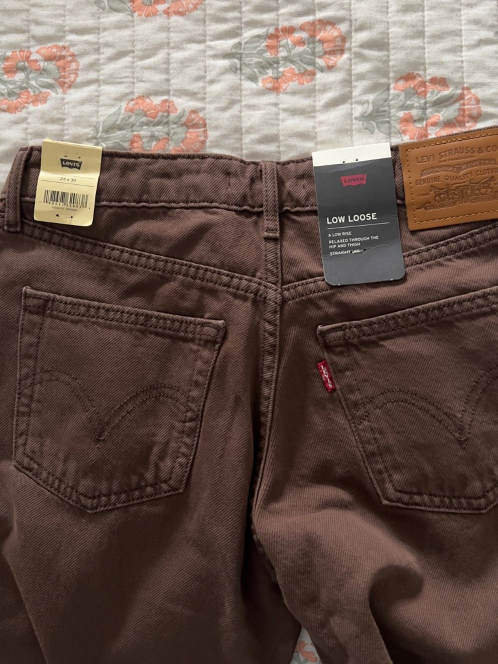 Levi's Low Loose Women’s Jeans - Brown